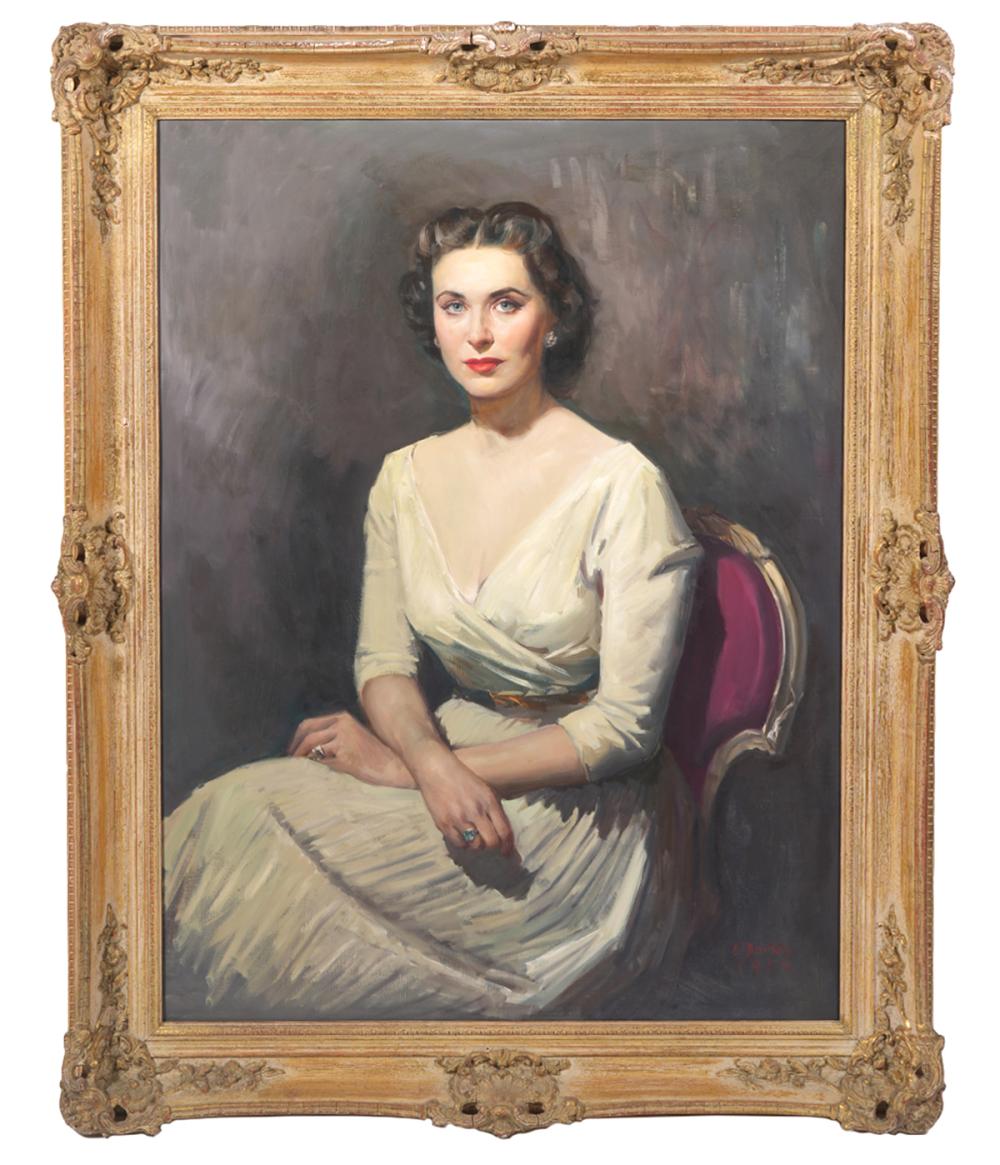 LAJOS MARKOS FEMALE PORTRAIT