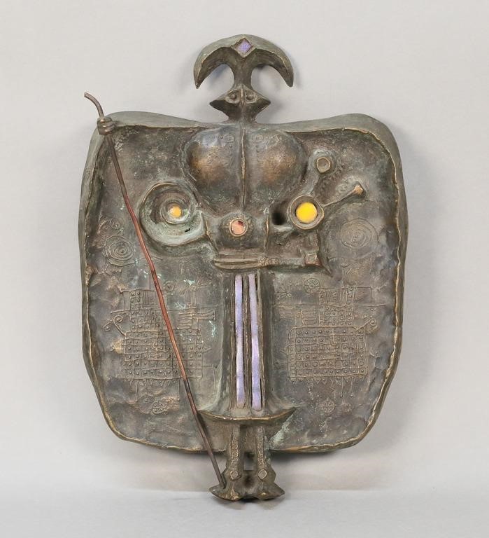 LAJOS MUHAROS BRUTALIST SCULPTURE