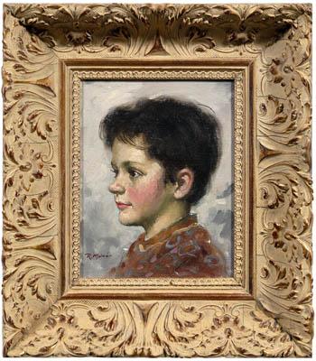 Lajos Rezes Molnar painting