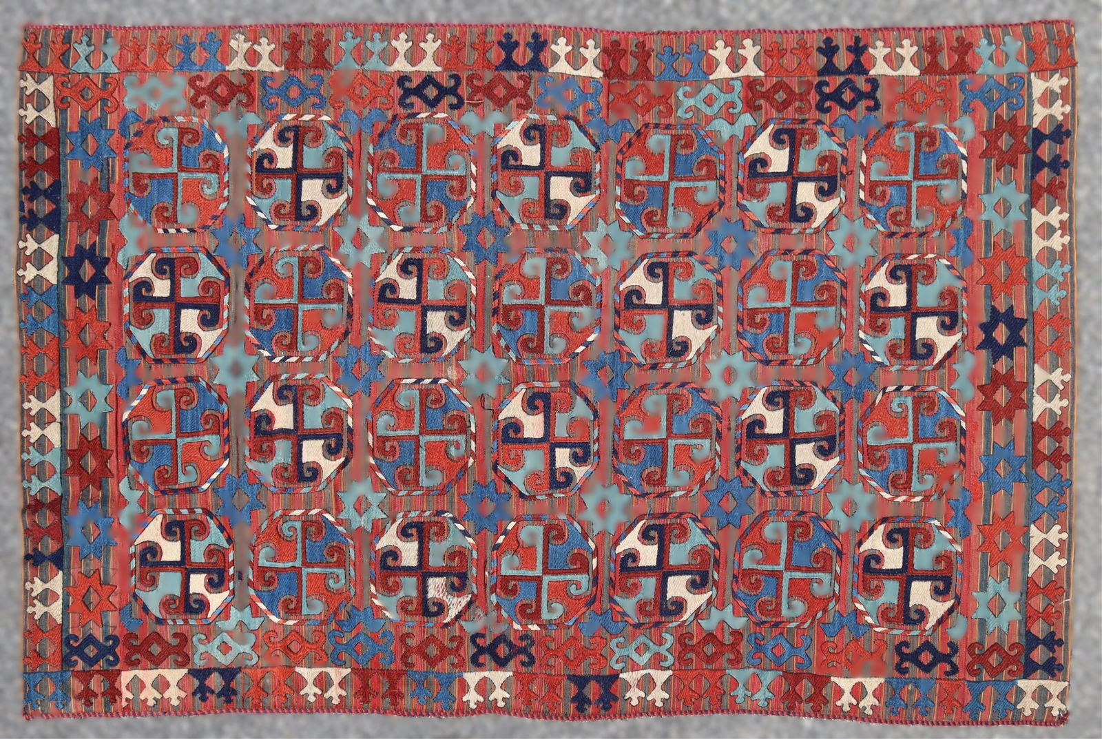 LAKAI SUZANI KILIM, UZBEKISTAN