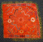 LAKAI UZBEK EMBROIDERED SILK W