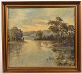 LAKE AND MOUNTAIN LANDSCAPE PA