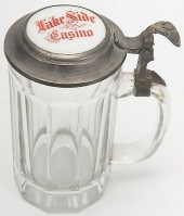 LAKE SIDE CASINO GLASS BEER ST