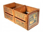 LAKELAND 1930S FRUIT CRATE, OR