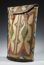 LAKOTA SIOUX PARFLECHE Made by