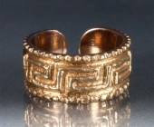 Lalalounis 18K yellow gold rin
