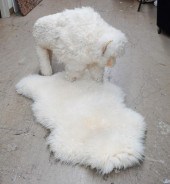 LALANNE TYPE WOOL COVERED SCUL