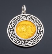 LALAOUNIS 18K YELLOW GOLD AND
