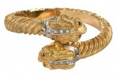 LALAOUNIS 18KT. BRACELEThinged