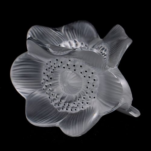 LALIQUE ANEMONE CRYSTAL