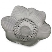 LALIQUE "ANEMONE" CRYSTAL FLOW