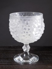 LALIQUE 'ANTILLES' GLASS PUNCH