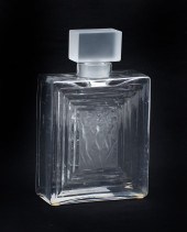 LALIQUE ART DECO DUNCAN PERFUM