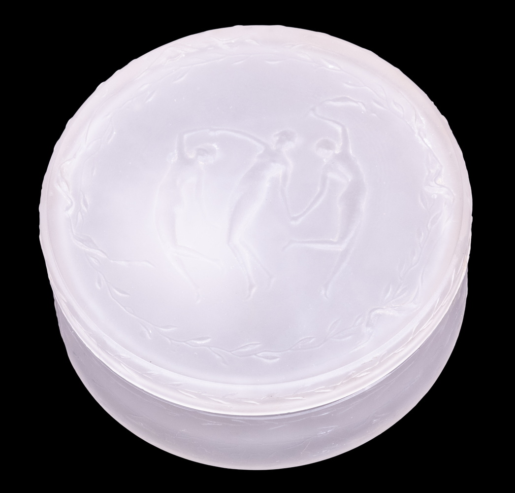 LALIQUE ART GLASS "DANCING NUDES"