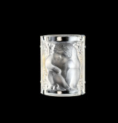 LALIQUE ART GLASS ENFANTS SILV