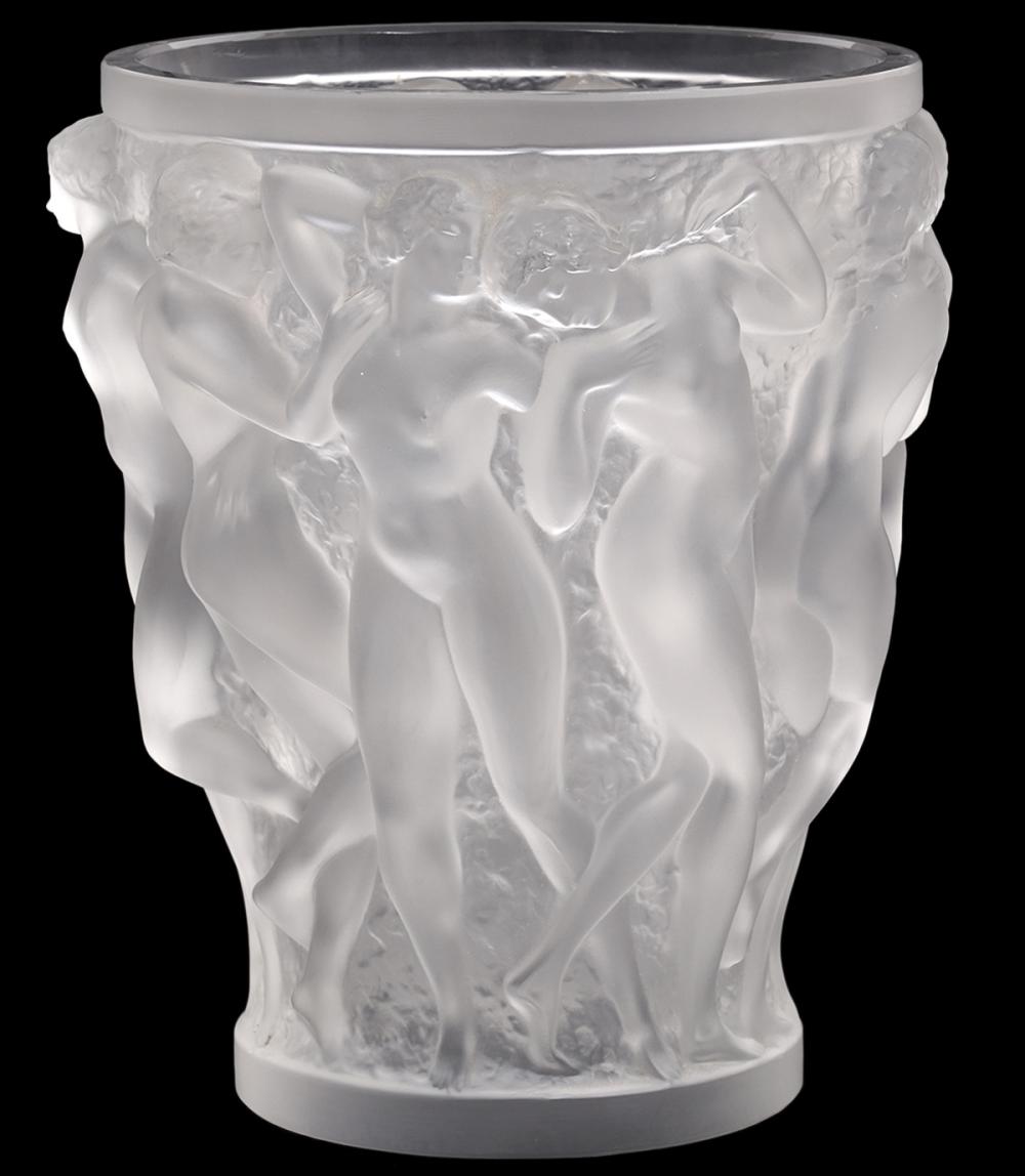LALIQUE BACCHANTES FRENCH ART GLASS