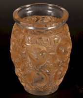 LALIQUE BAGATELLE GLASS VASE E