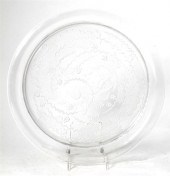Lalique Beliers pattern tray r