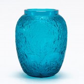 LALIQUE "BICHES" BLUE-TURQUOIS