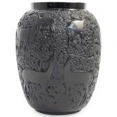 LALIQUE "BICHES" SMOKEY GRAY V
