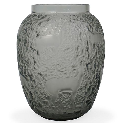 LALIQUE "BICHES" SMOKEY GRAY
