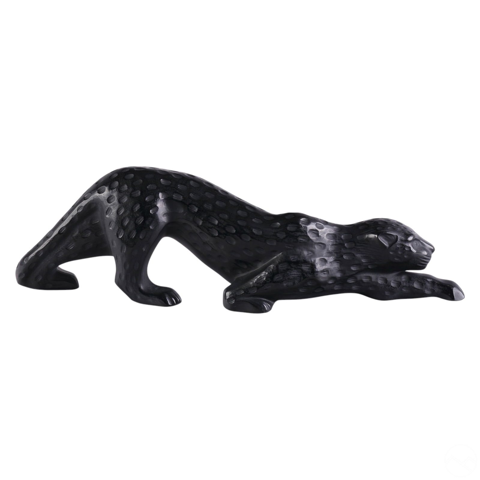 LALIQUE BLACK CRYSTAL ZEILA PANTHER