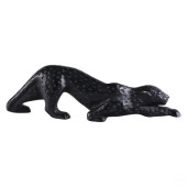 LALIQUE BLACK CRYSTAL ZEILA PA