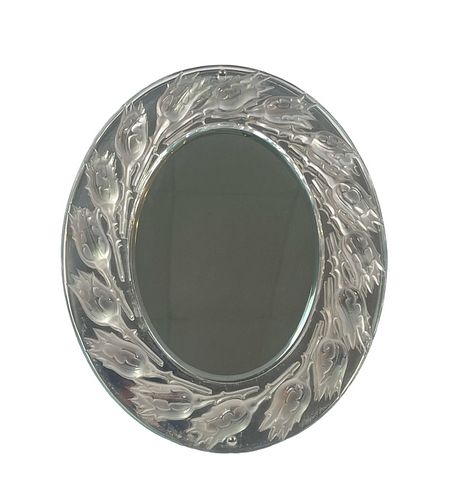 LALIQUE BOUTONS DE ROSES FROSTED