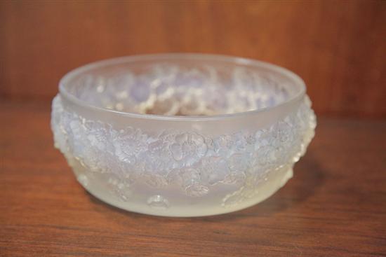 LALIQUE BOWL. Small bowl with