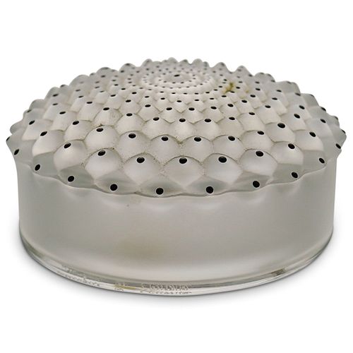 LALIQUE CACTUS CRYSTAL POWDER