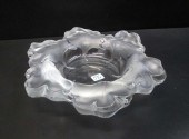 LALIQUE "CAPUCINES" GLASS BOWL