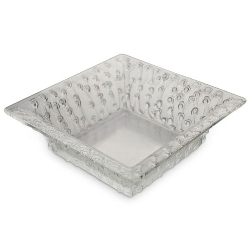 LALIQUE "CARREE" CRYSTAL SQUARE