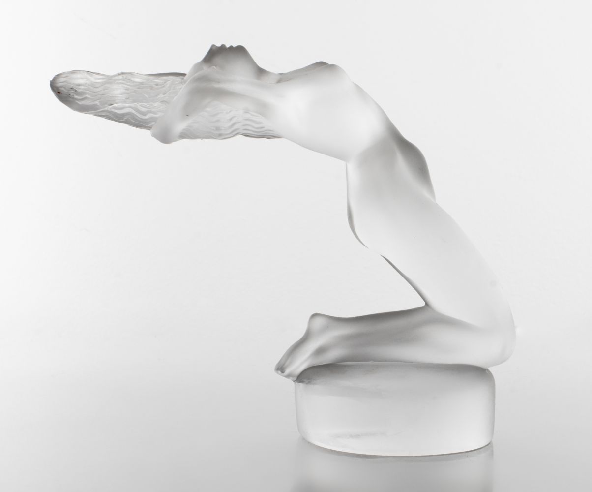 LALIQUE "CHRYSIS" FROSTED ART GLASS