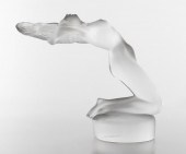 LALIQUE "CHRYSIS" FROSTED ART