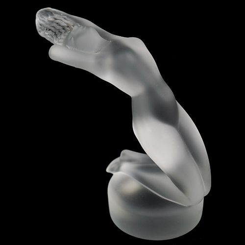 LALIQUE "CHRYSIS" FROSTED CRYSTAL