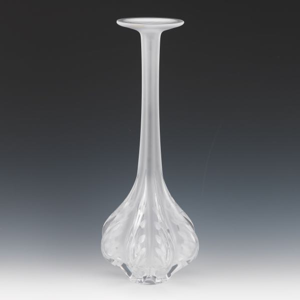 LALIQUE CLAUDE VASE 13 ?"H x 5"