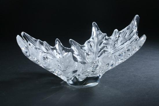 LALIQUE CLEAR AND FROSTED GLASS