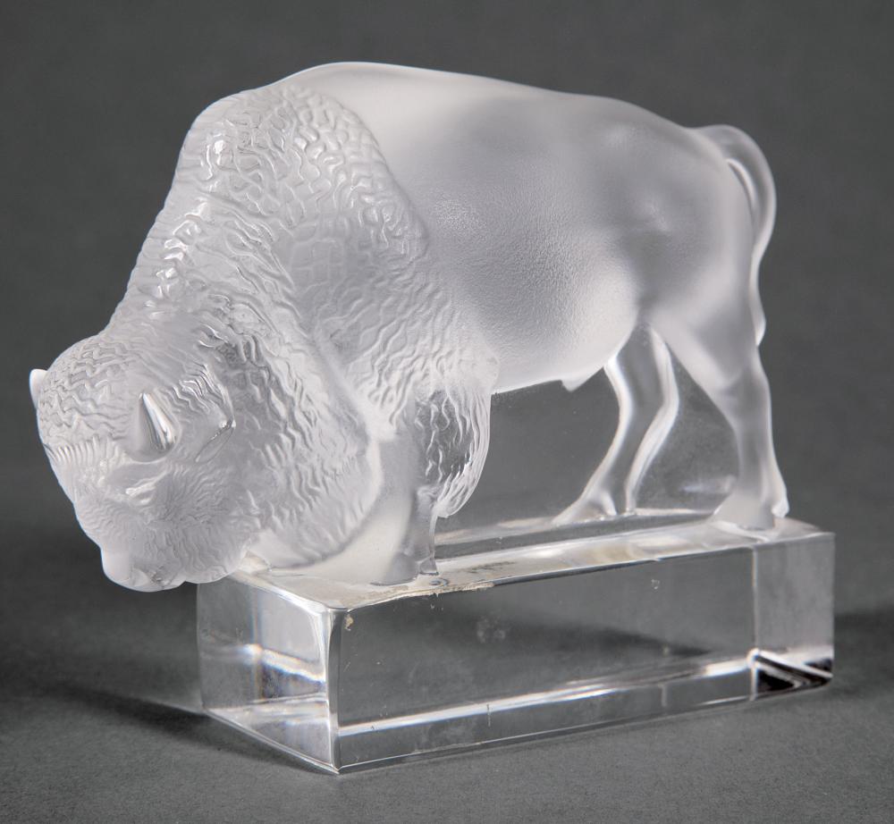 LALIQUE CLEAR AND FROSTED GLASS