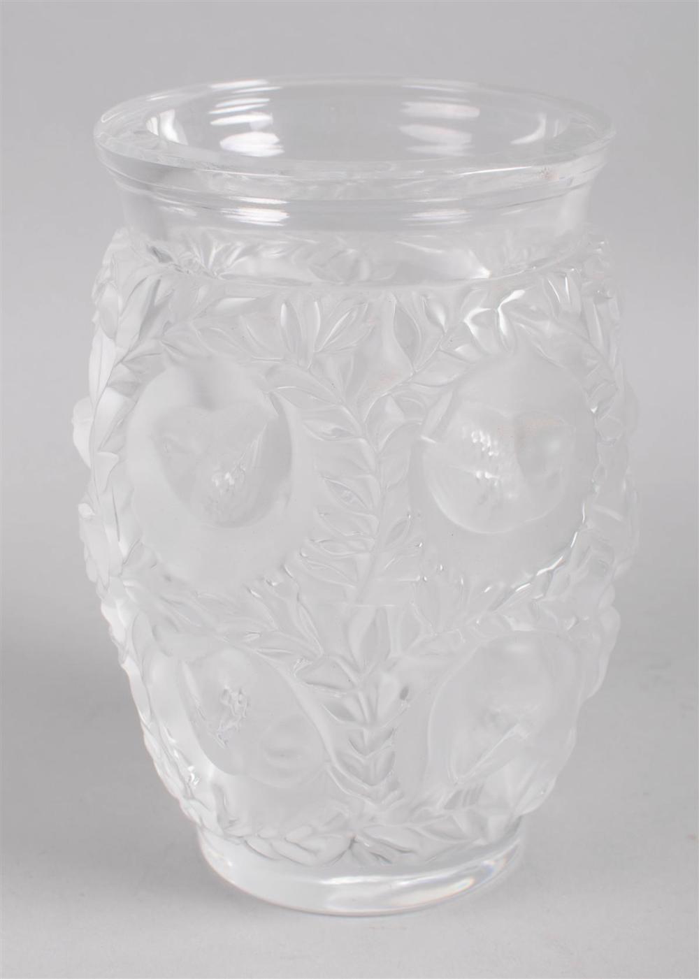 LALIQUE CLEAR AND FROSTED GLASS