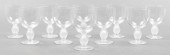 LALIQUE CLEAR CRYSTAL LANGEAIS