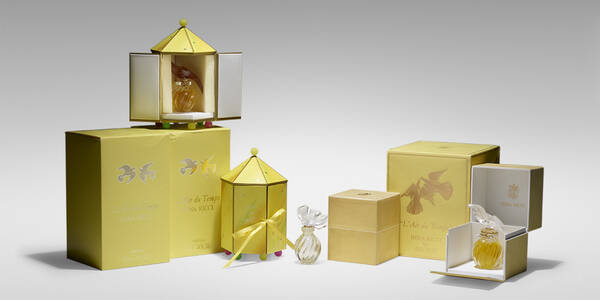 Lalique. Collection of five Nina