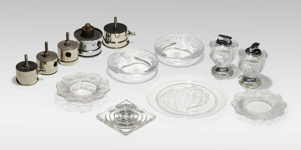 Lalique. Collection of seven modern
