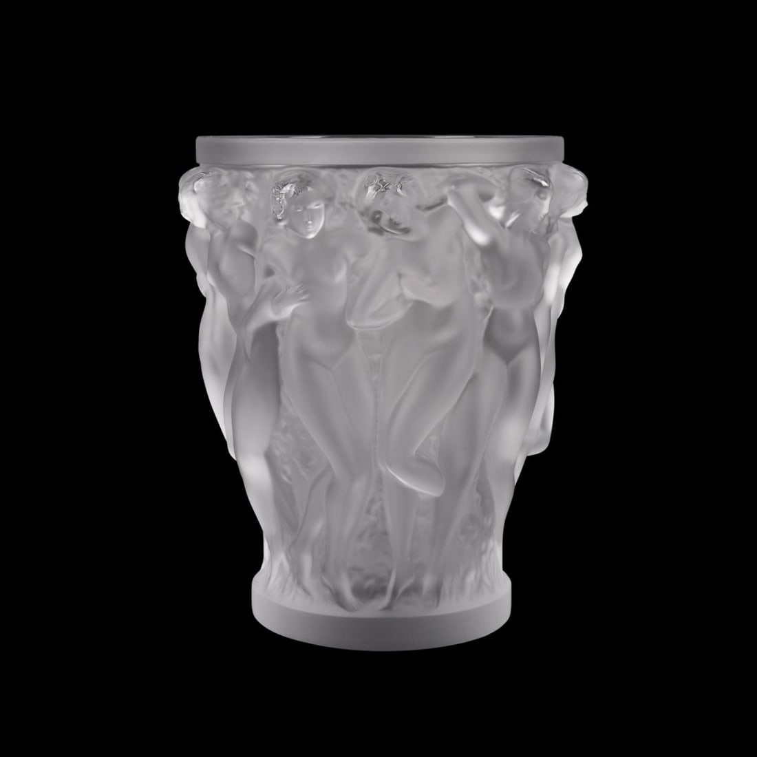 LALIQUE COLORLESS FROSTED 9.5"