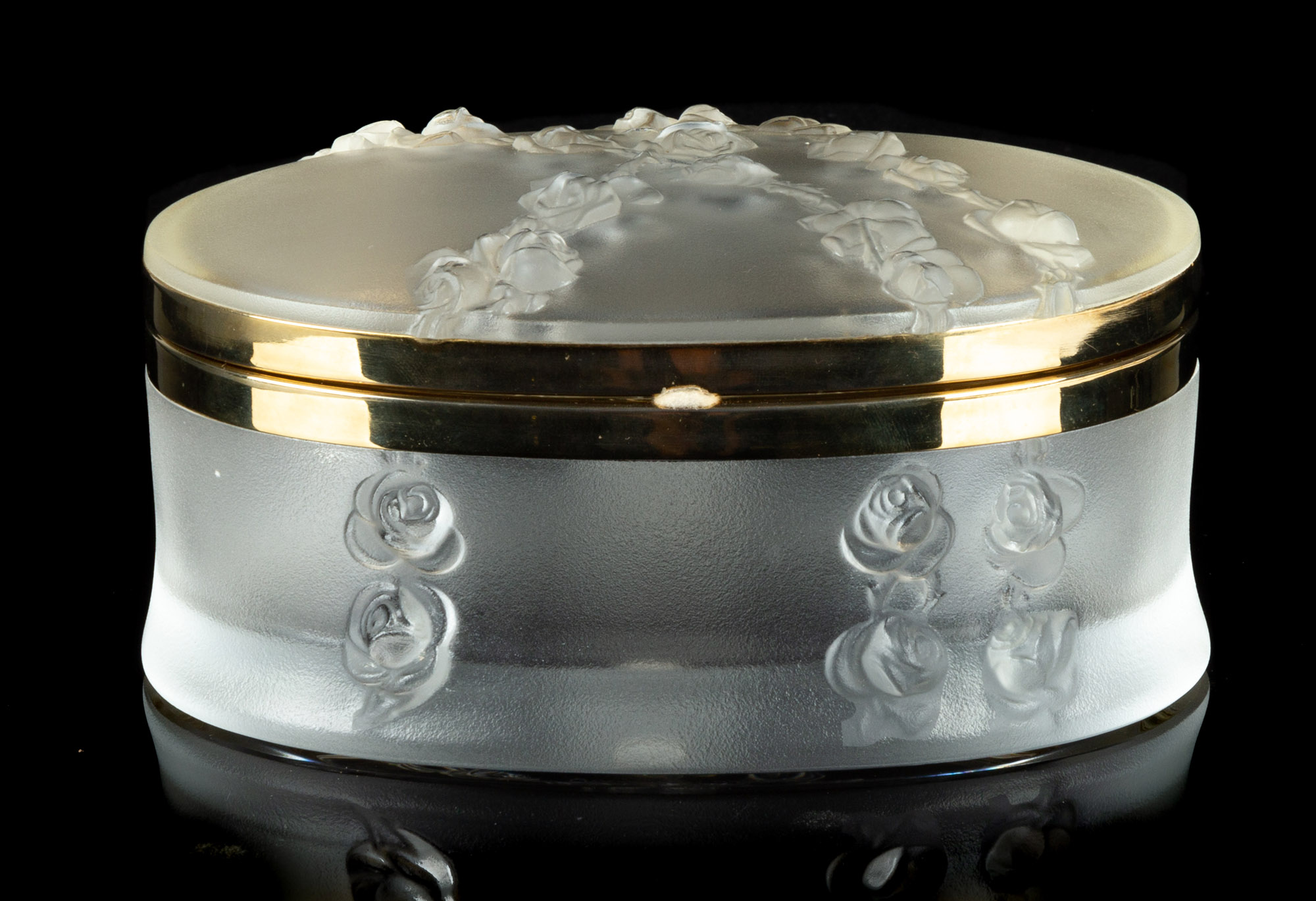 LALIQUE COPPELIA CRYSTAL DRESSER