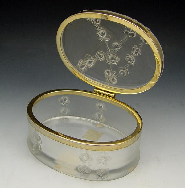 LALIQUE COPPELIA DRESSER BOX: