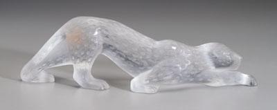 Lalique crouching panther,