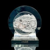 LALIQUE CRYSTAL 1992 WINTER OL