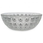 LALIQUE CRYSTAL "ANEMONE" LARG