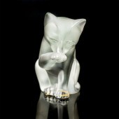 LALIQUE CRYSTAL ANIMAL FIGURIN