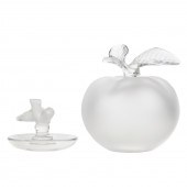LALIQUE CRYSTAL APPLE SCENT BO
